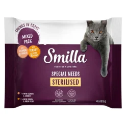 Smilla Sterilised -palat ja kasvikset