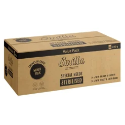 Smilla Sterilised -palat ja kasvikset