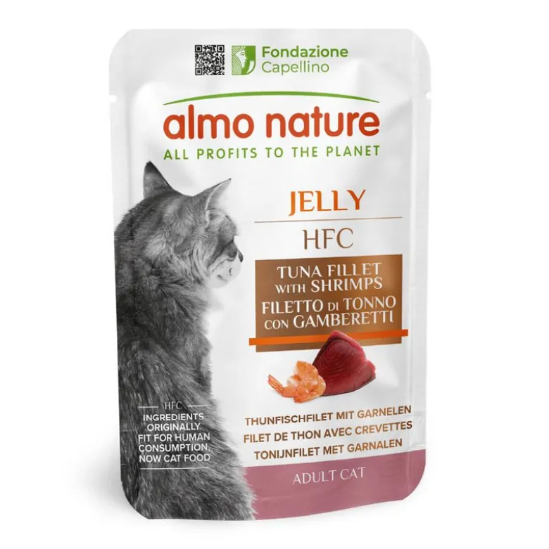 Säästöpakkaus: Almo Nature HFC Jelly Pouch 24 x 55 g