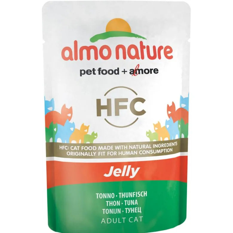 Säästöpakkaus: Almo Nature HFC Jelly Pouch 24 x 55 g