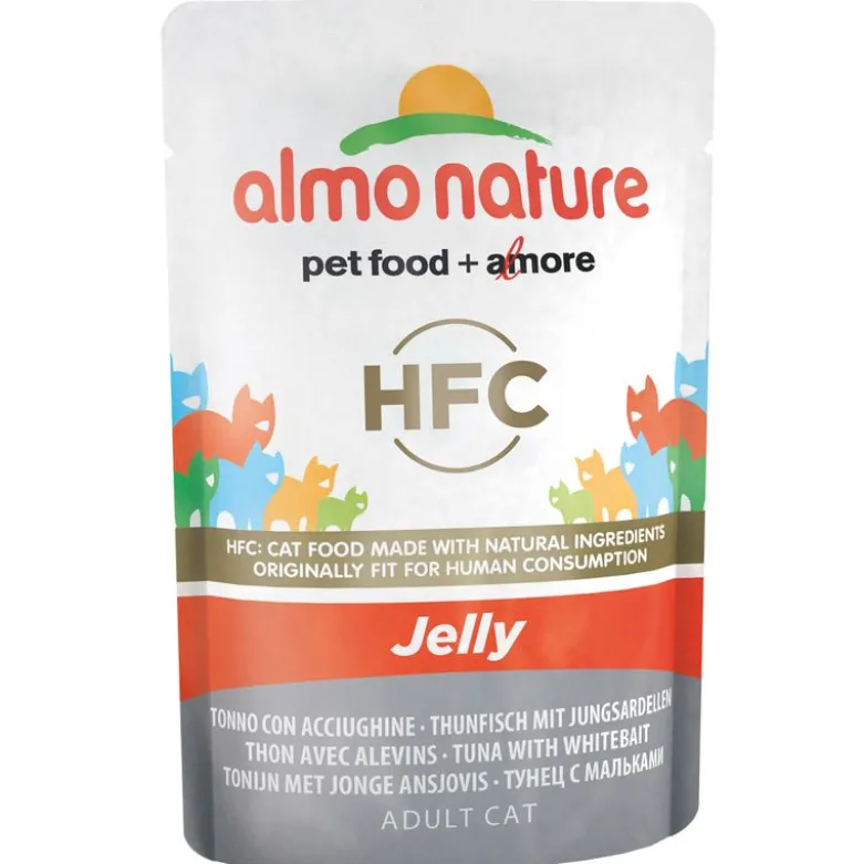 Säästöpakkaus: Almo Nature HFC Jelly Pouch 24 x 55 g