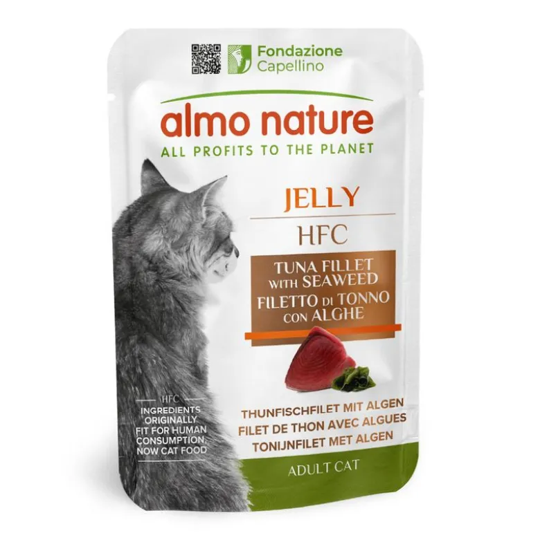 Säästöpakkaus: Almo Nature HFC Jelly Pouch 24 x 55 g