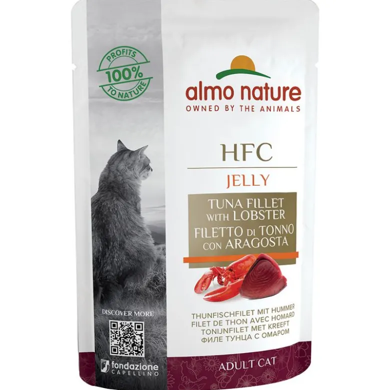 Säästöpakkaus: Almo Nature HFC Jelly Pouch 24 x 55 g