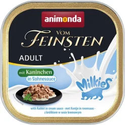 Säästöpakkaus animonda Vom Feinsten Adult Milkies kastikkeessa 32 x 100 g