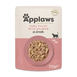 Säästöpakkaus Applaws Cat Natural liemessä 48 x 70 g