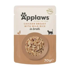 Säästöpakkaus Applaws Cat Natural liemessä 48 x 70 g