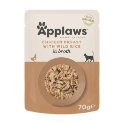 Säästöpakkaus Applaws Cat Natural liemessä 48 x 70 g