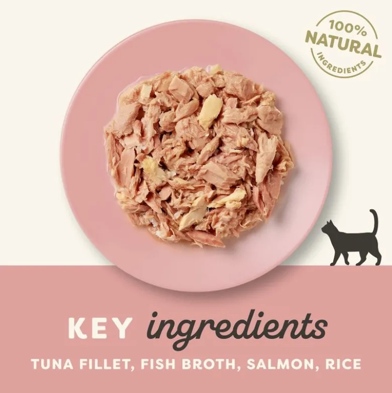Säästöpakkaus Applaws Cat Natural liemessä 48 x 70 g