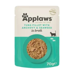 Säästöpakkaus Applaws Cat Natural liemessä 48 x 70 g