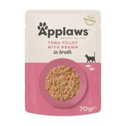 Säästöpakkaus Applaws Cat Natural liemessä 48 x 70 g