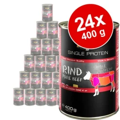 Säästöpakkaus Belcando Single Protein 24 x 400 g