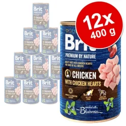 Säästöpakkaus Brit Premium by Nature 12 x 400 g