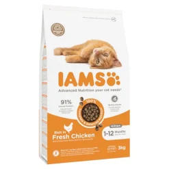 Säästöpakkaus: IAMS 2 x 3 kg