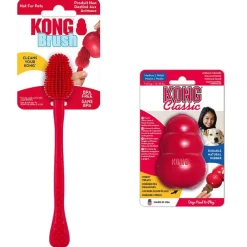 Säästöpakkaus: KONG Classic + KONG-puhdistusharja