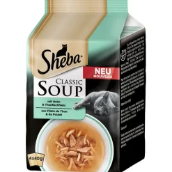 Säästöpakkaus Sheba Classic Soup Pouch 80 x 40 g
