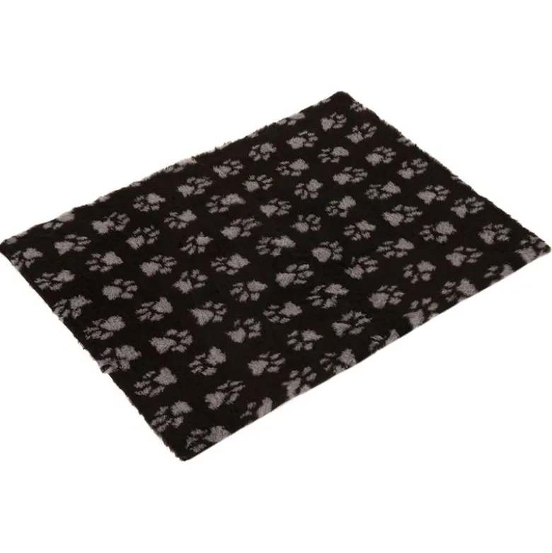 Säästöpakkaus: Vetbed® Isobed SL Wave, kerma/ruskea + SL Paw -koiranpeitto