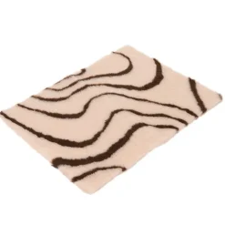 Säästöpakkaus: Vetbed® Isobed SL Wave, kerma/ruskea + SL Paw -koiranpeitto