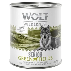 Säästöpakkaus Wolf of Wilderness Senior 24 x 800 g