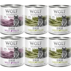Säästöpakkaus Wolf of Wilderness Senior 24 x 800 g