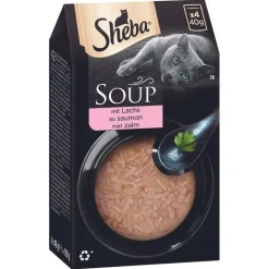 Säästöpakkaus 40 x 40 g Sheba Classic Soup -tuorepussit