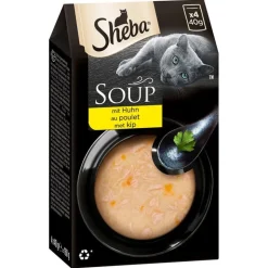 Säästöpakkaus 40 x 40 g Sheba Classic Soup -tuorepussit