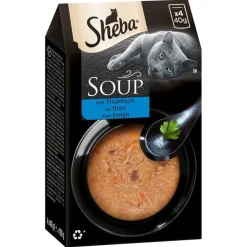 Säästöpakkaus 40 x 40 g Sheba Classic Soup -tuorepussit