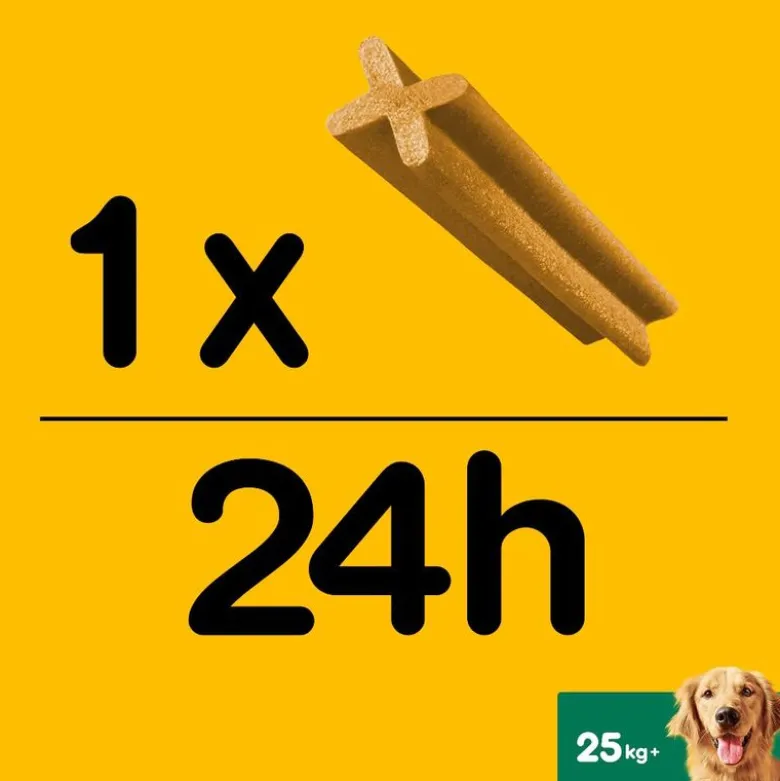Säästöpakkaus! 168 x Pedigree DentaStix Daily Oral Care / Fresh