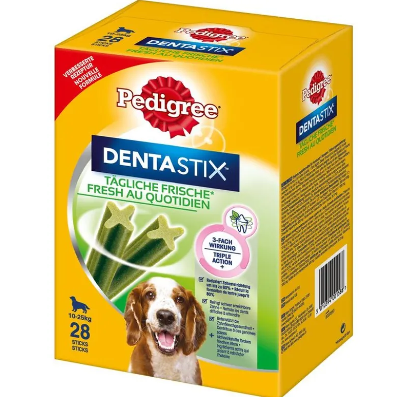 Säästöpakkaus! 168 x Pedigree DentaStix Daily Oral Care / Fresh