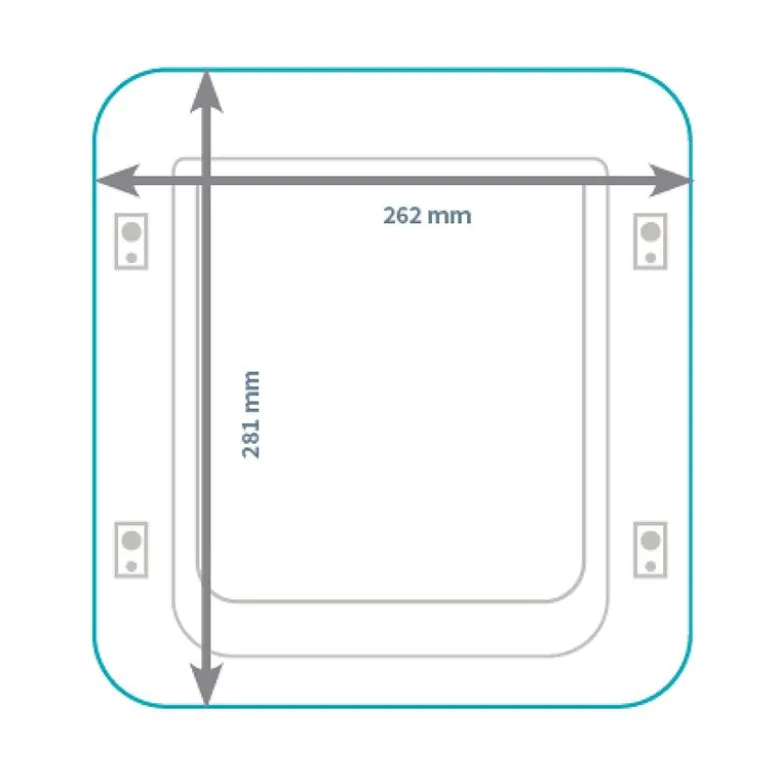 SureFlap XXL -mikrosiruluukku