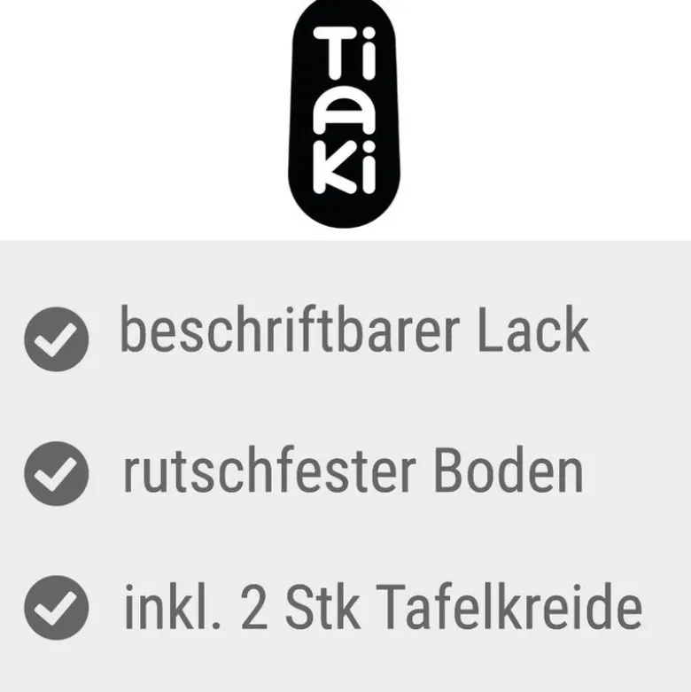 TIAKI Chalkie Talkie -liitutaulupintainen kuppi