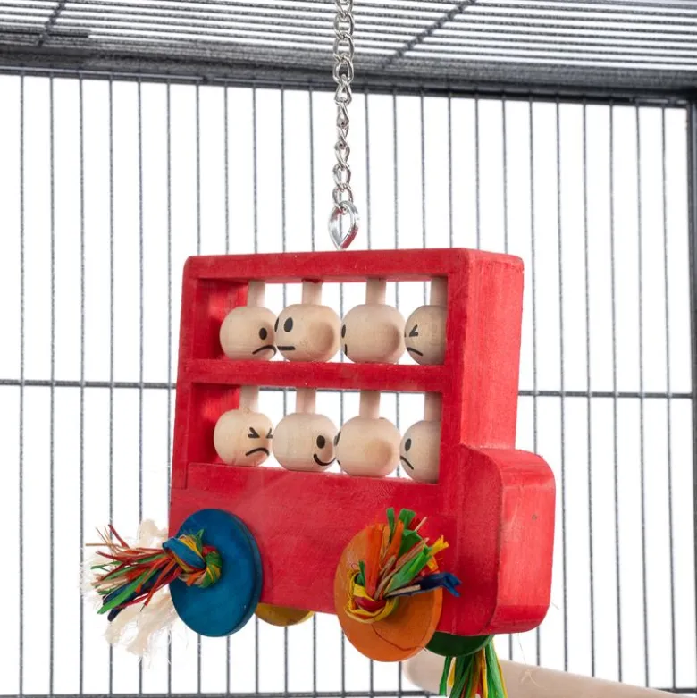 TIAKI Double Decker -puulelu linnuille