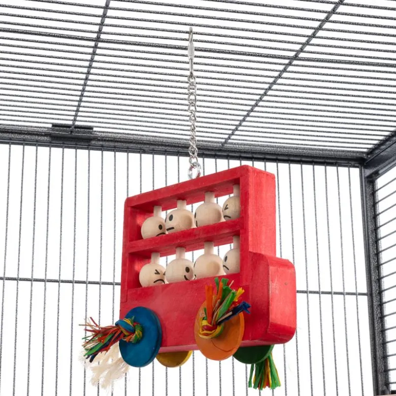 TIAKI Double Decker -puulelu linnuille