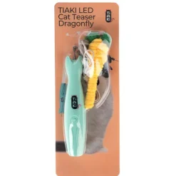 TIAKI Dragonfly -kissanonki LED-osoittimella