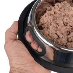 TIAKI Easy Holding -ruokakuppi ruostumatonta terästä