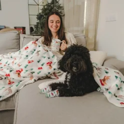 TIAKI Funny Winter Dogs -peitto