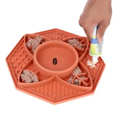TIAKI Mandala Slow Feeder -silikonikuppi