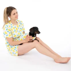 TIAKI Pet & Parent Lemon -yhteensopivat pyjamat