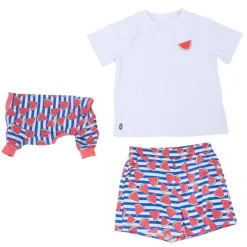 TIAKI Pet & Parent -yhteensopivat pyjamat, meloni