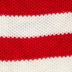 TIAKI punainen raidallinen villapaita koirille