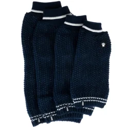 TIAKI Reflective Knit -koiranpusero, tummansininen