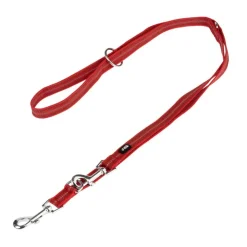 TIAKI Reflective Rubber -talutushihna, punainen