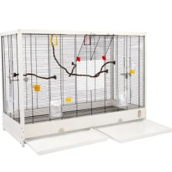 TIAKI Robin XXL -puinen lintuhäkki