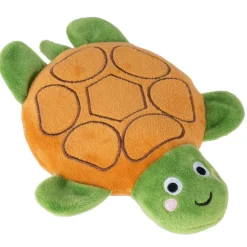 TIAKI Silent Squeaky Turtle -koiranlelu
