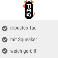TIAKI Stegosaurus -koiranlelu