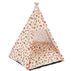 TIAKI Tropical Teepee -lemmikkimaja