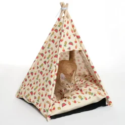 TIAKI Tropical Teepee -lemmikkimaja