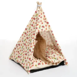 TIAKI Tropical Teepee -lemmikkimaja