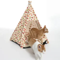 TIAKI Tropical Teepee -lemmikkimaja