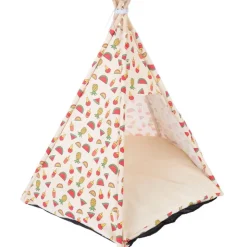 TIAKI Tropical Teepee -lemmikkimaja
