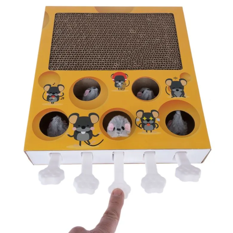TIAKI Whack-a-mole 2 in 1 -kissanlelu